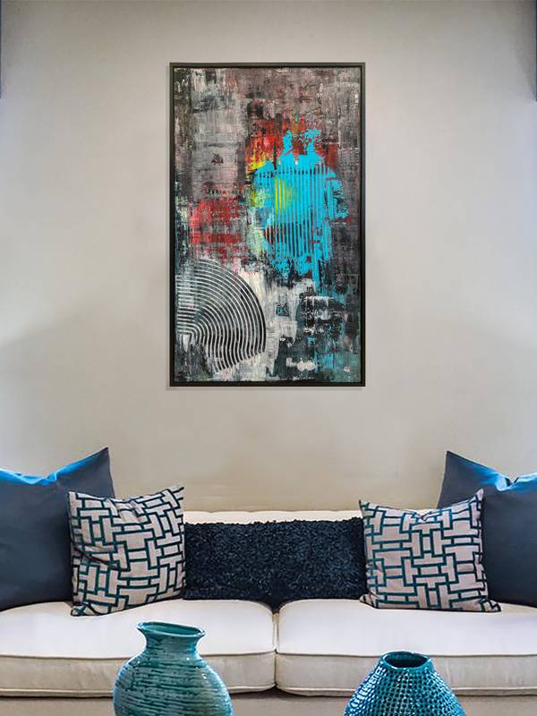 "Rhythm" Fine Art Painting Volodymyr Mamchur - Subjektiv.art