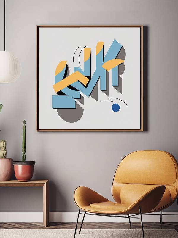 Сolor composition 410 Abstract Painting Volodymyr Ivanchuk - Subjektiv.art