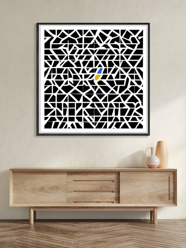 Color composition 203 Unspecified Painting Volodymyr Ivanchuk - Subjektiv.art