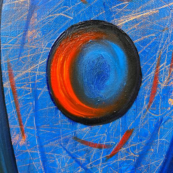 Anxious thoughts Abstract Painting Tamara Safarova - Subjektiv.art