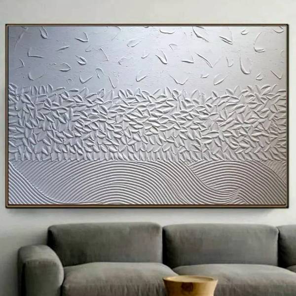 Wave Abstract Painting Emma Art - Subjektiv.art